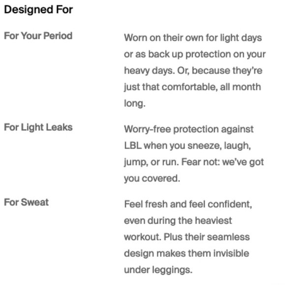 One pair Knix Leakproof Bikini in Axis, size SMALL, original sealed package - Picture 11 of 13